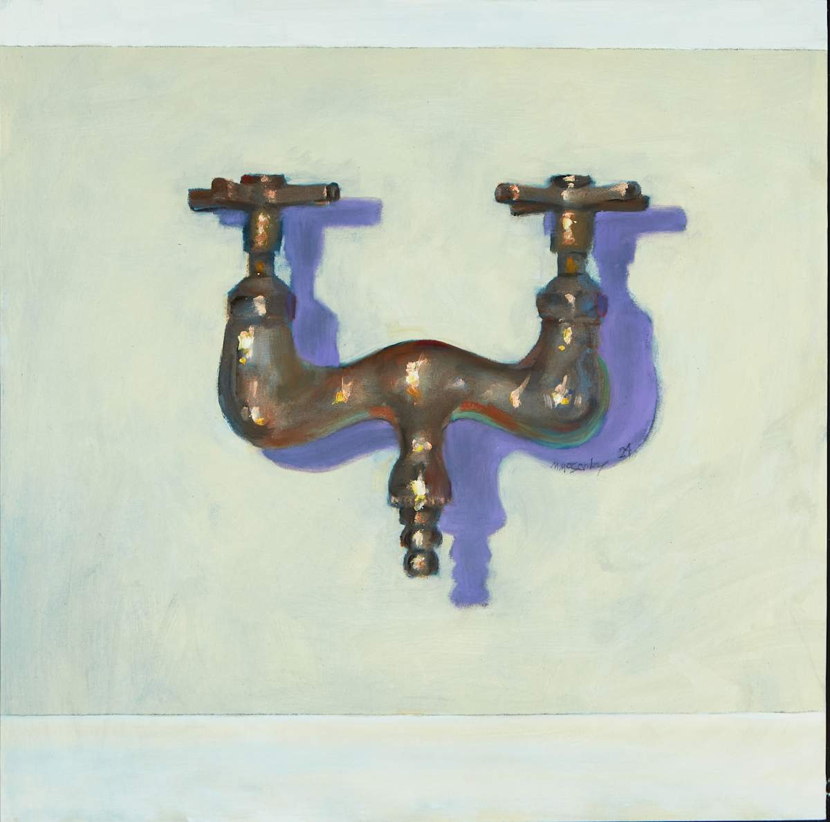 Old Tub Faucet by Michael McSorley 