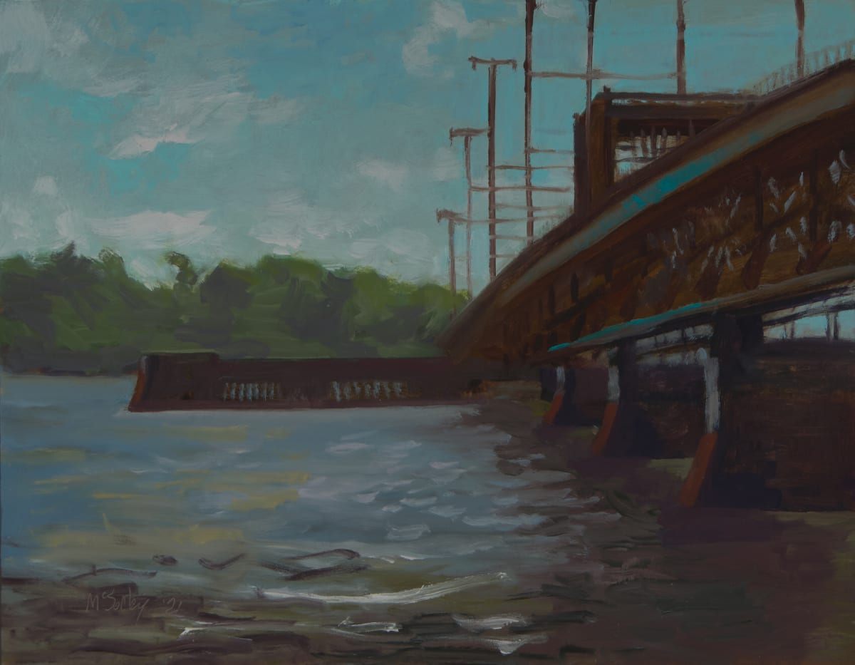 RR Bridge Havre de Grace by Michael McSorley 