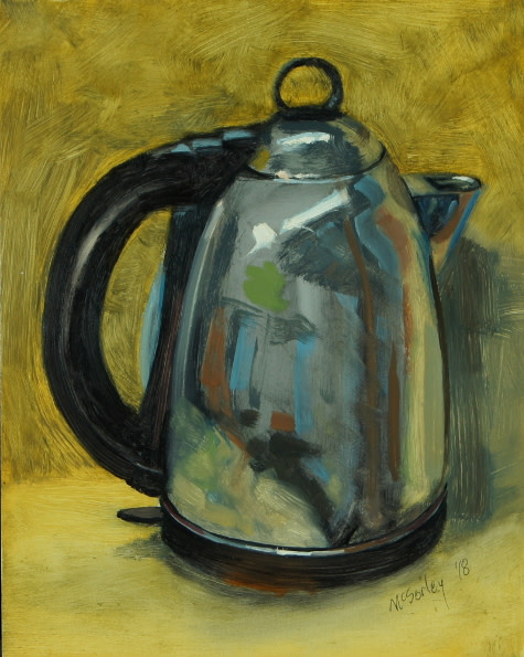 Silver Teapot #2 by Michael McSorley 