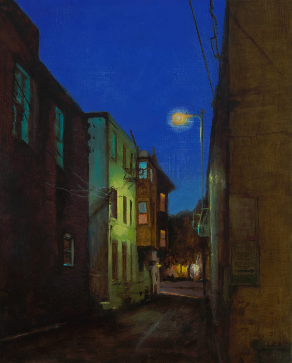 Alley at Night by Michael McSorley 