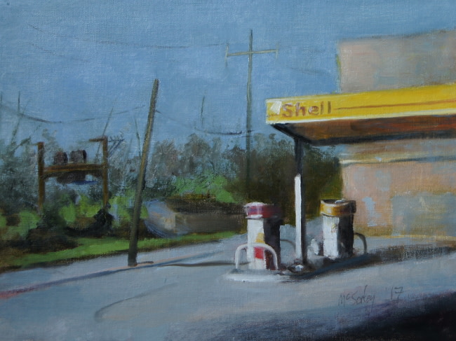 Shell Station by Michael McSorley 