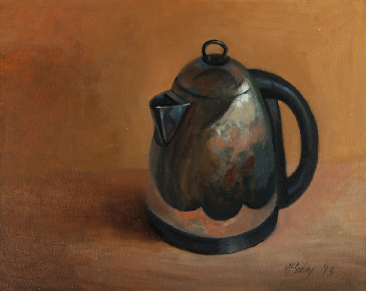 Silver Teapot by Mike McSorley 