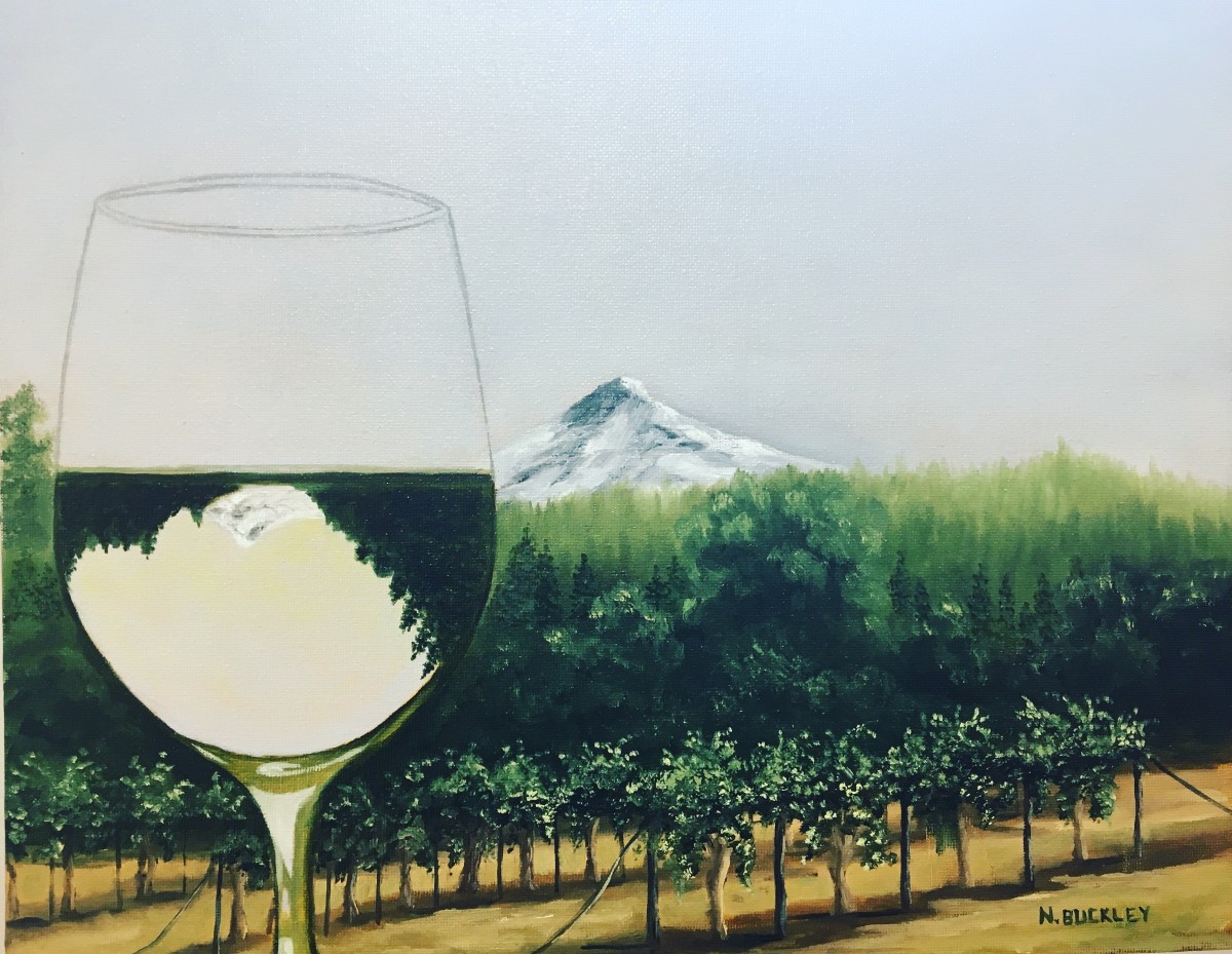 A Toast to Mt. Hood by Nina Buckley 