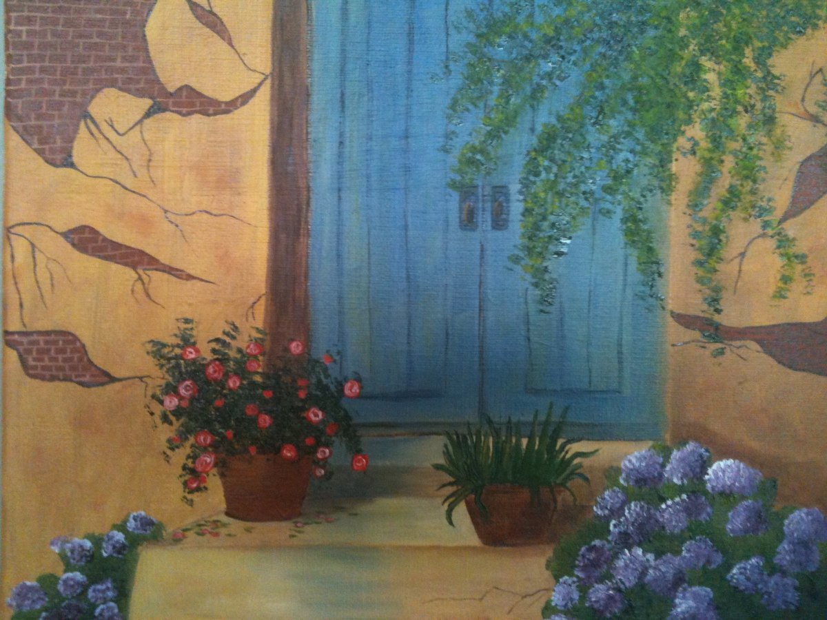 Blue Door by Nina Buckley 