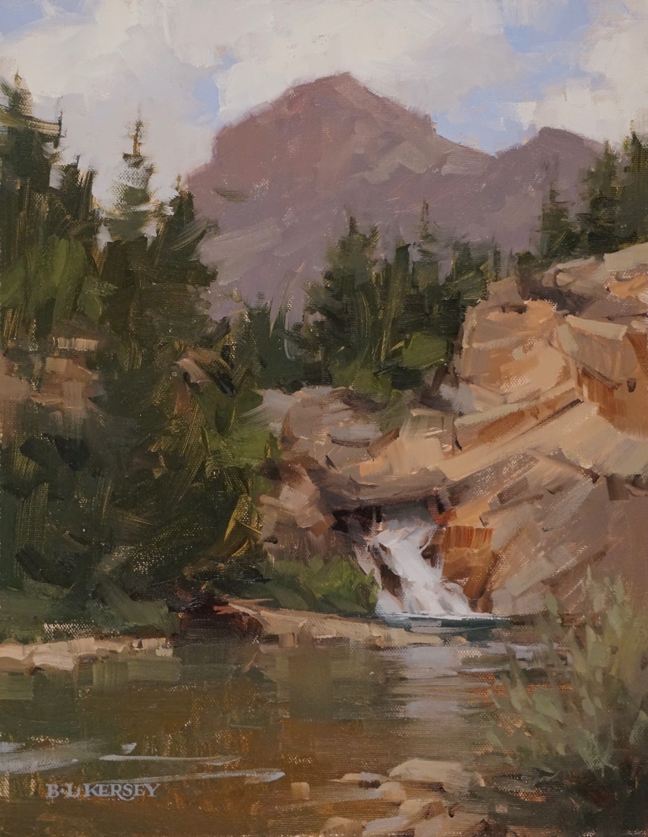 Running Eagle Falls by Laurie Kersey, Image 1.