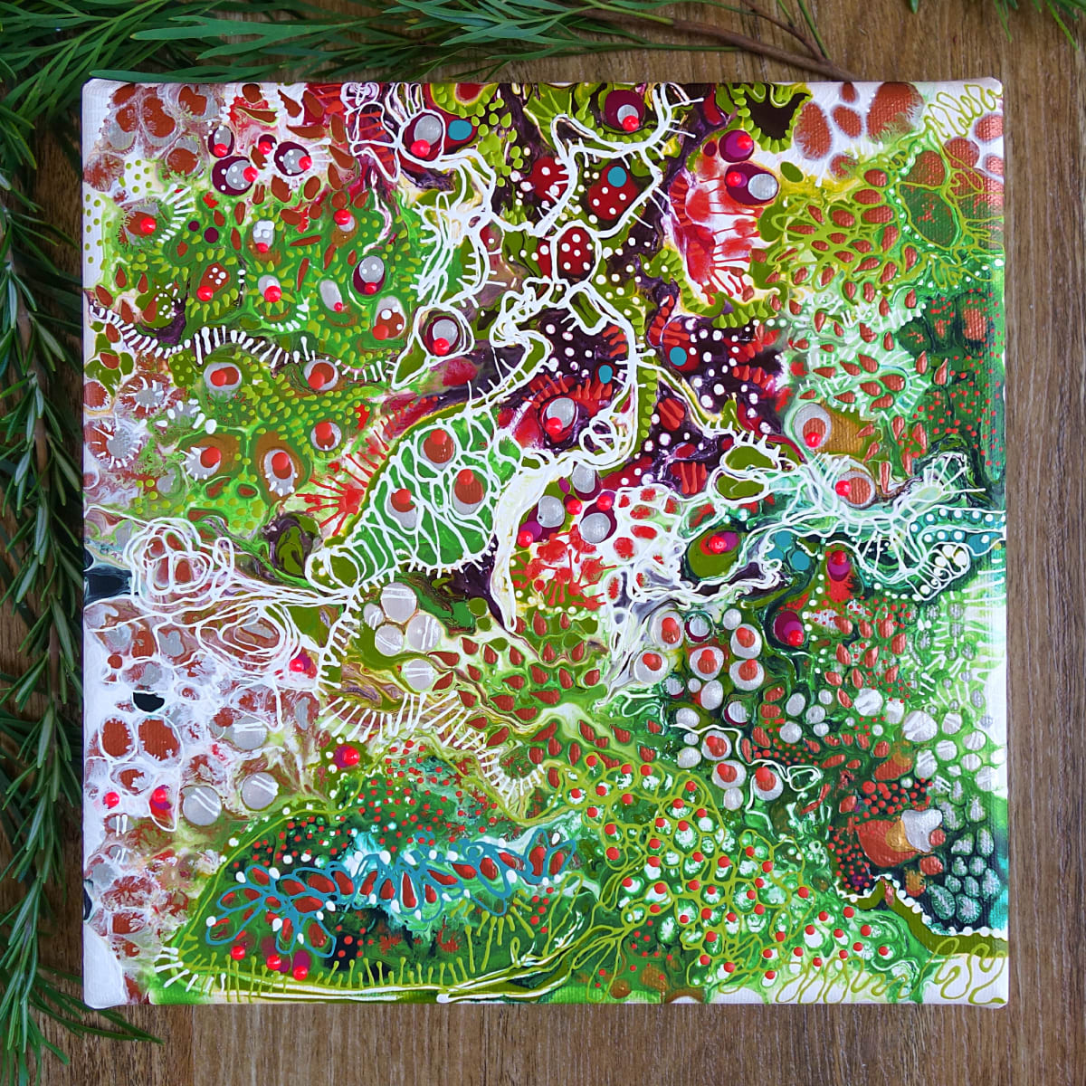 Forest Floor Mini-Mini Abstract, Image 3.