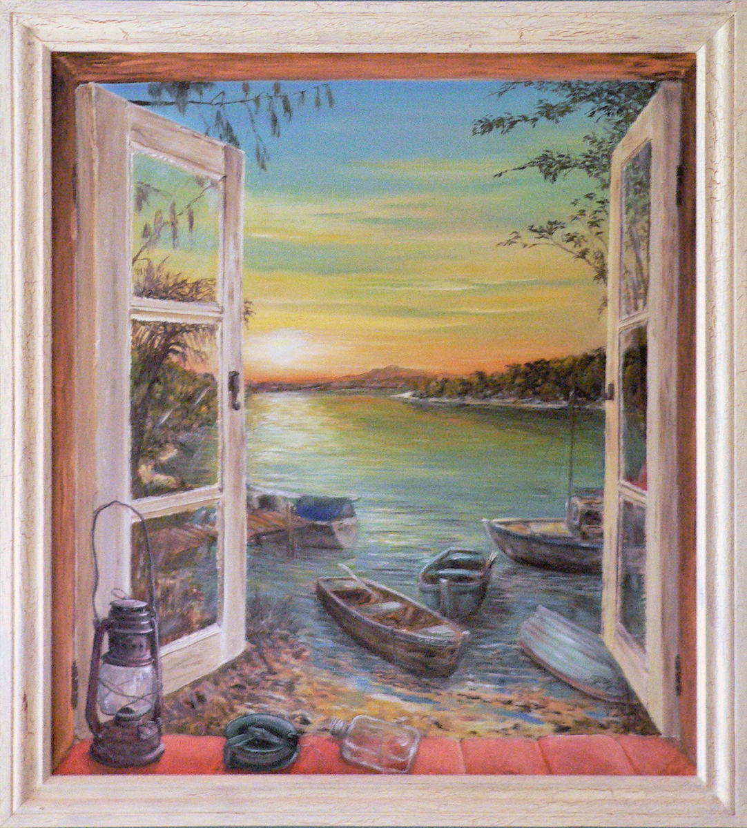 Sunset on the Inlet by Gerard 