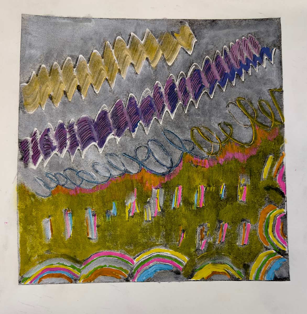 Land fall (framed) by Bonnie Levinson, Image 1.