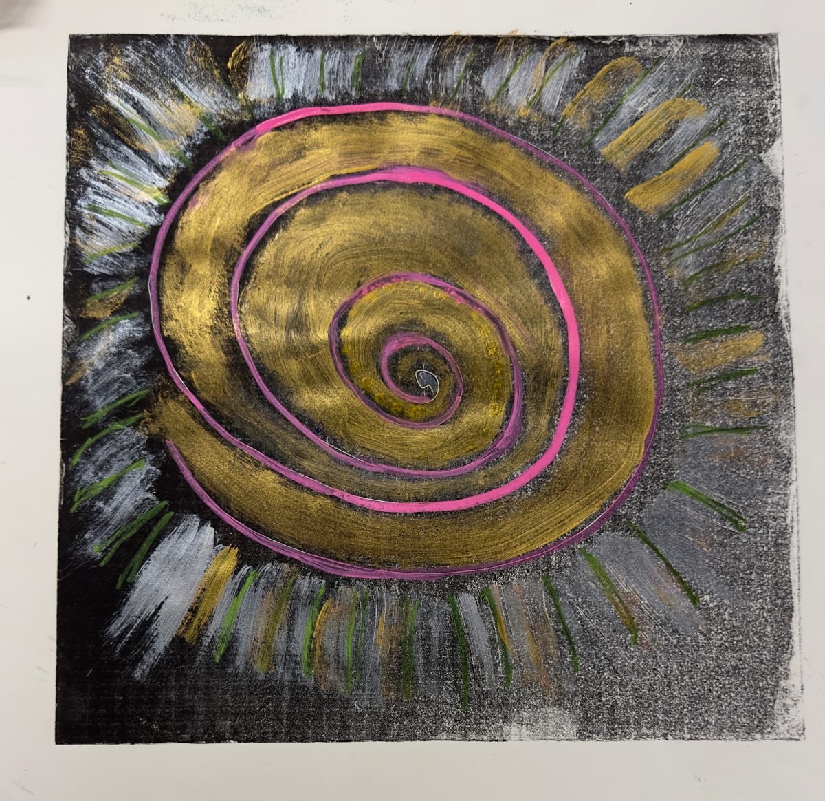 The Eye of the Storm (framed) by Bonnie Levinson 