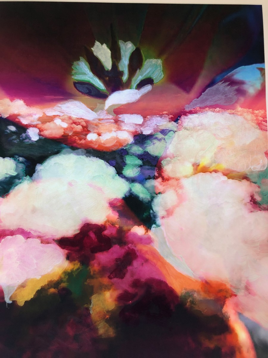 Hallucinations LSD Trip 3 Painted by Bonnie Levinson 