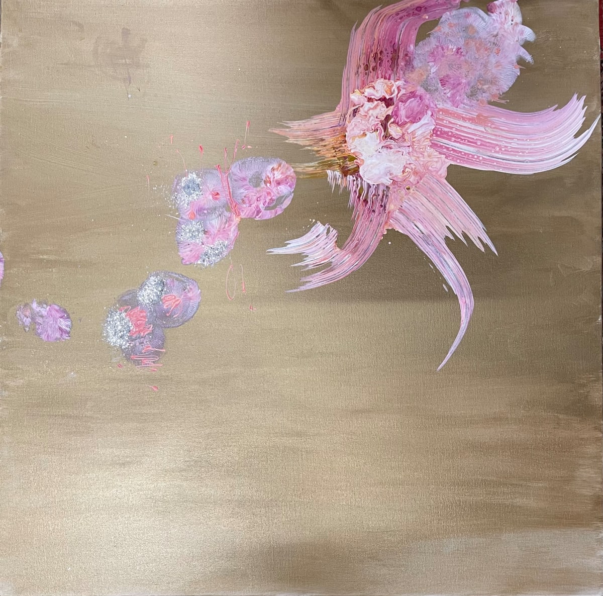 Beverly Sills Irises by Bonnie Levinson 