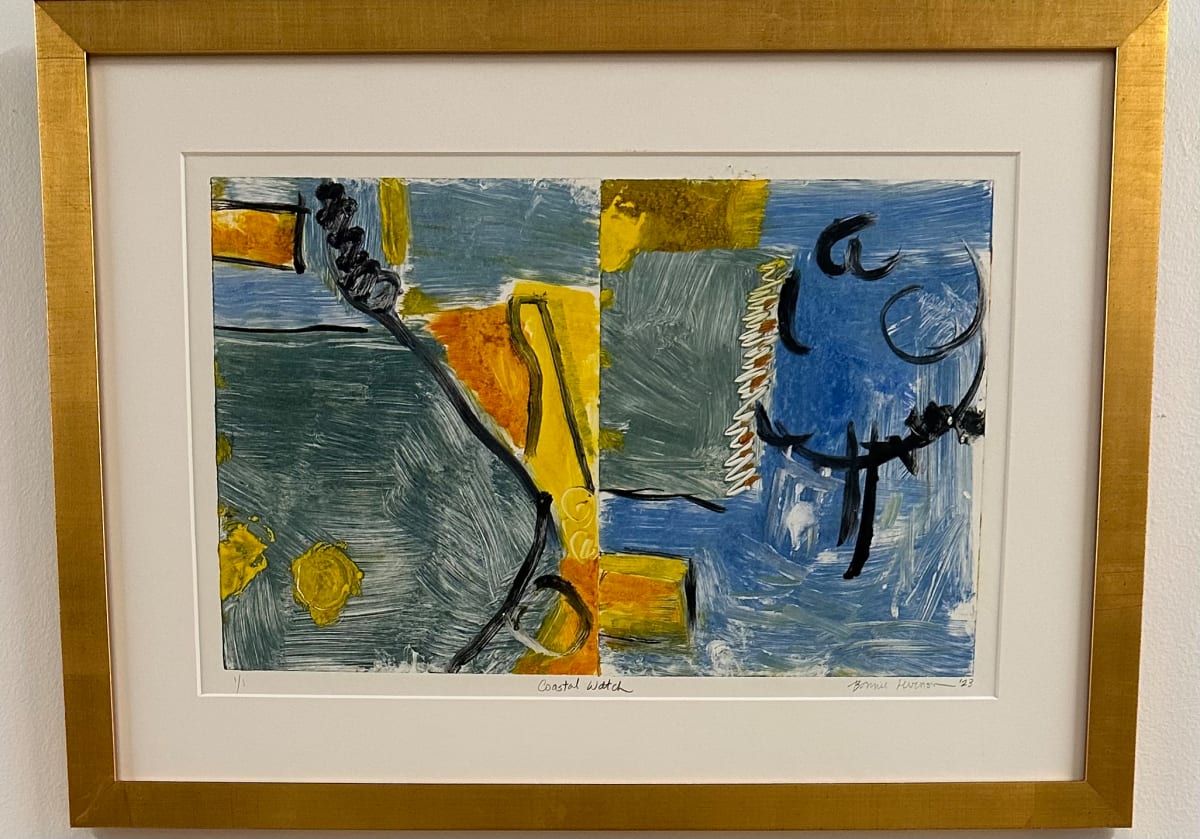 Coastal Watch (framed) by Bonnie Levinson, Image 1.