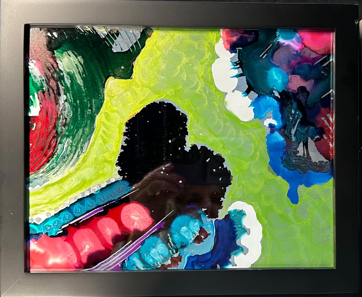 evolving 2 (framed) by Bonnie Levinson 