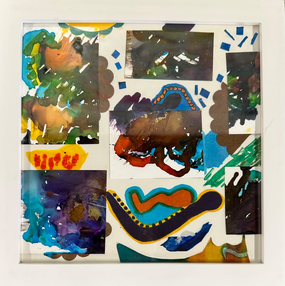 Sardinia Pieces 3 (framed) by Bonnie Levinson, Image 1.