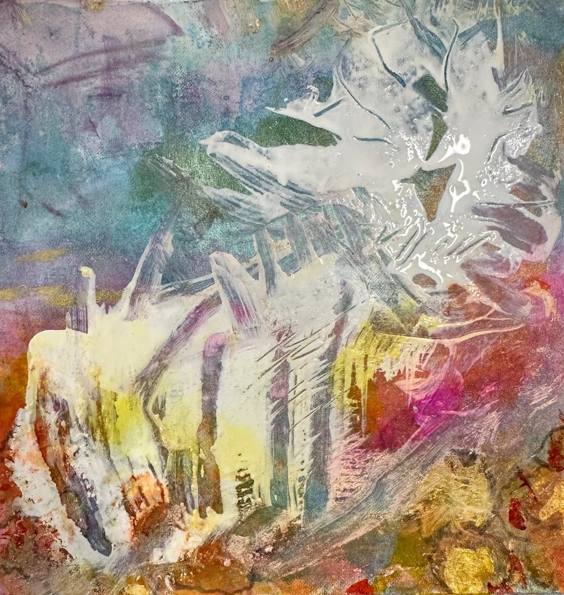 Turbulence Underwater (framed) by Bonnie Levinson, Image 1.