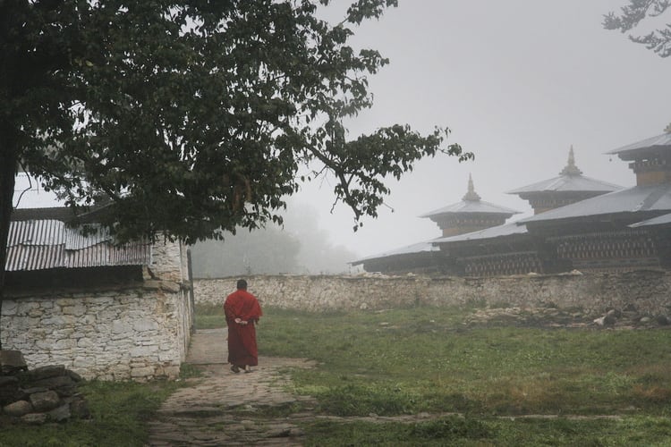 Bhutan Monk by Bonnie Levinson, Image 1.