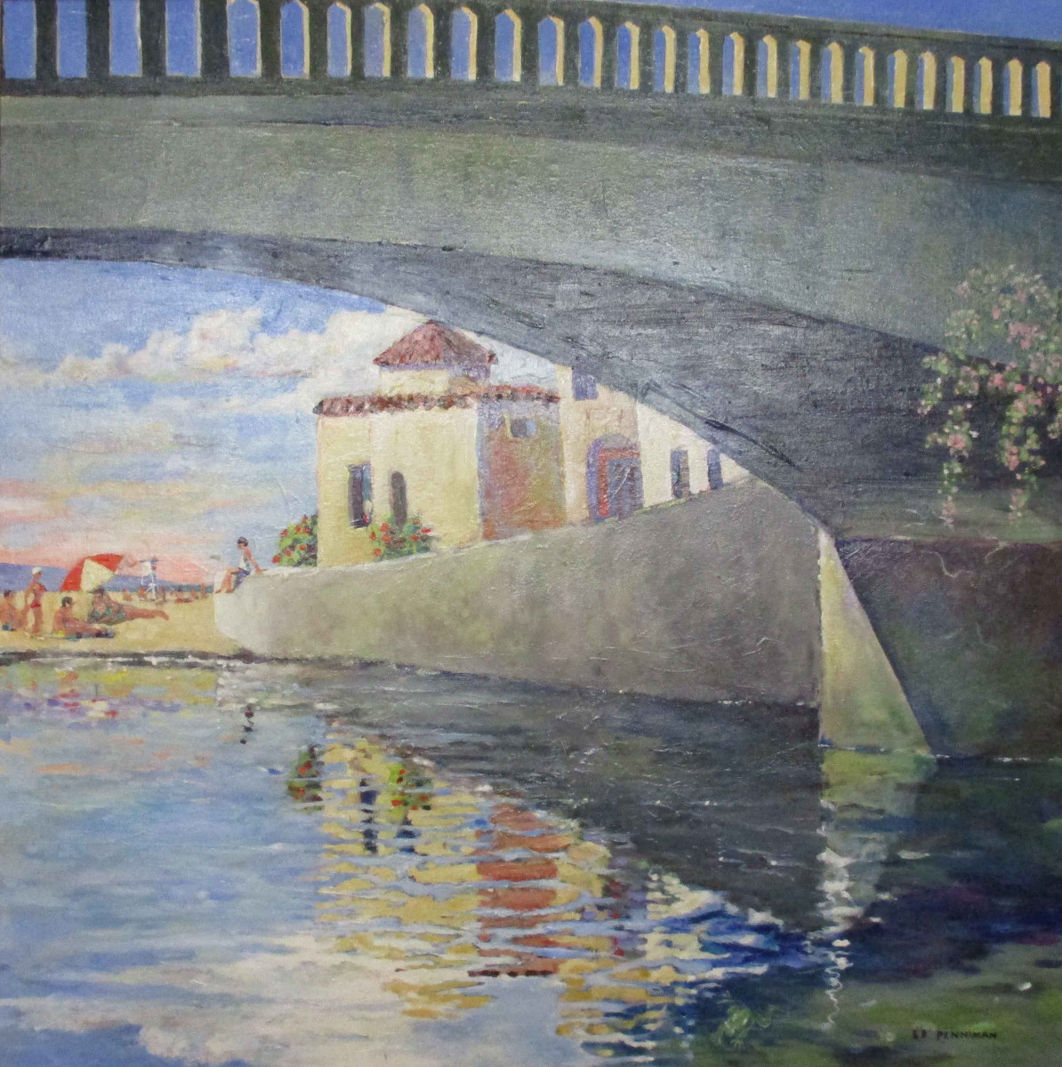 Stockton Street Bridge, Capitola by Ed Penniman 