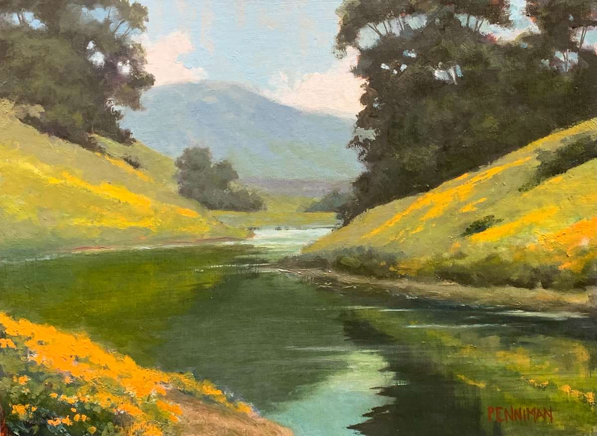 Hidden Lake by Ed Penniman 