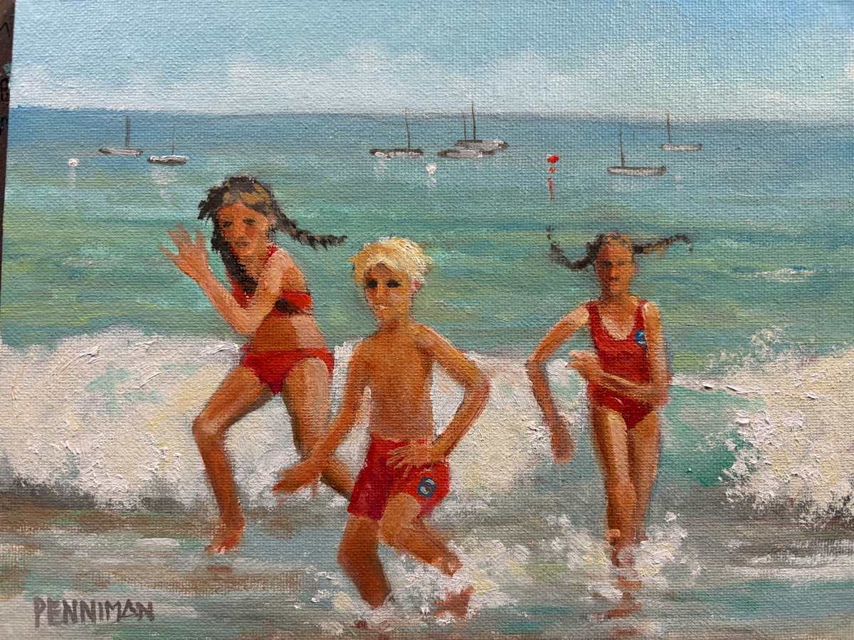 Capitola Junior Lifeguard #6 by Ed Penniman 