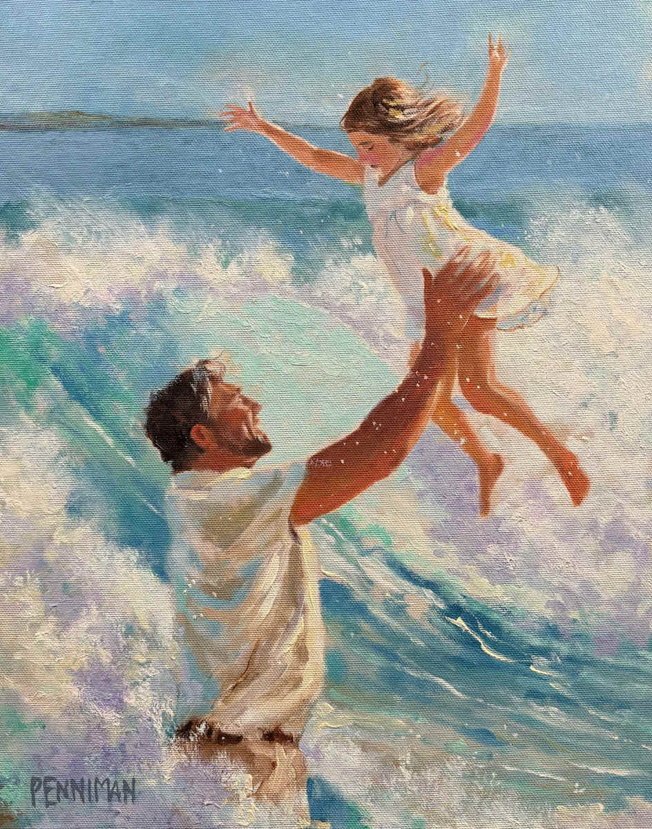 First Pacific Dip by Ed Penniman 