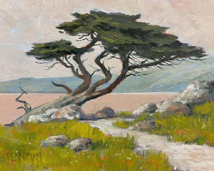 Monterey Coastal Cypress II by Ed Penniman 
