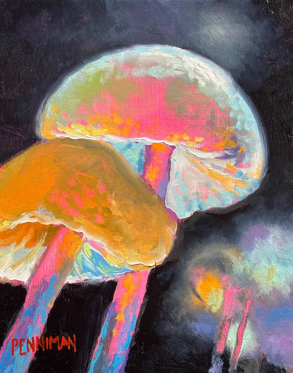 Iridescent Mushroom II by Ed Penniman 