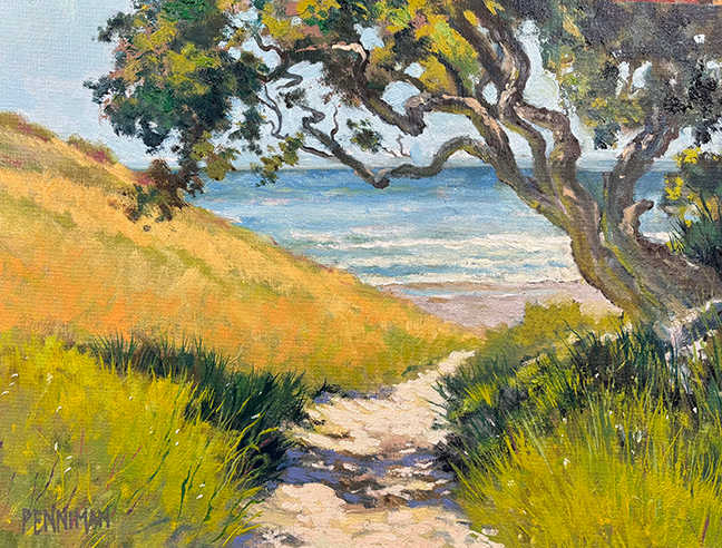 Oak Shade Path I by Ed Penniman 