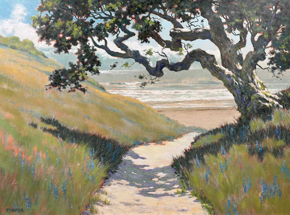 Oak Shade Path II by Ed Penniman 