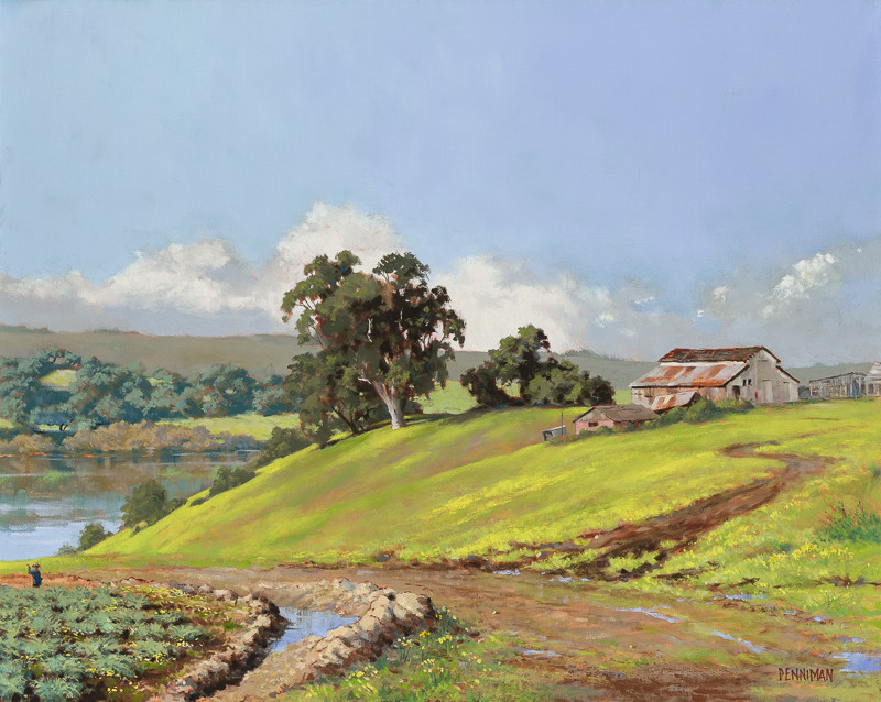 Harkin's Barn II (Hola) by Ed Penniman 