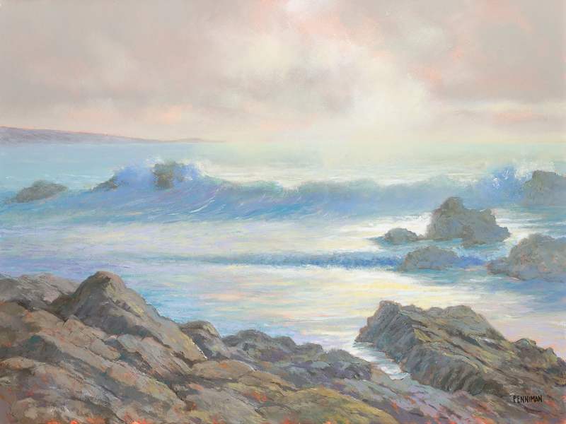 Tide Pool Fog by Ed Penniman 