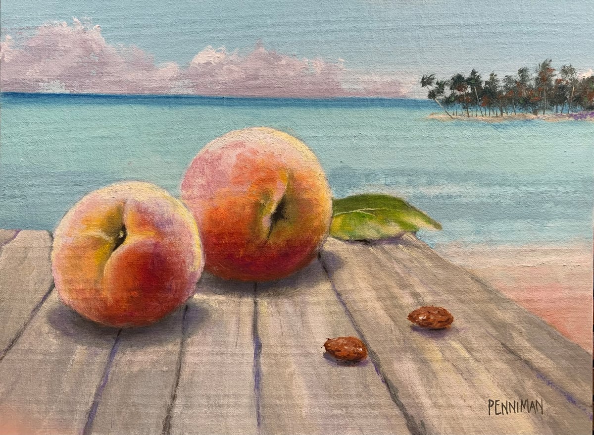 Peaches in Paradise by Ed Penniman 