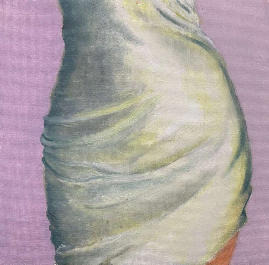 Silk, Satin & Shape I, Mint by Ed Penniman 