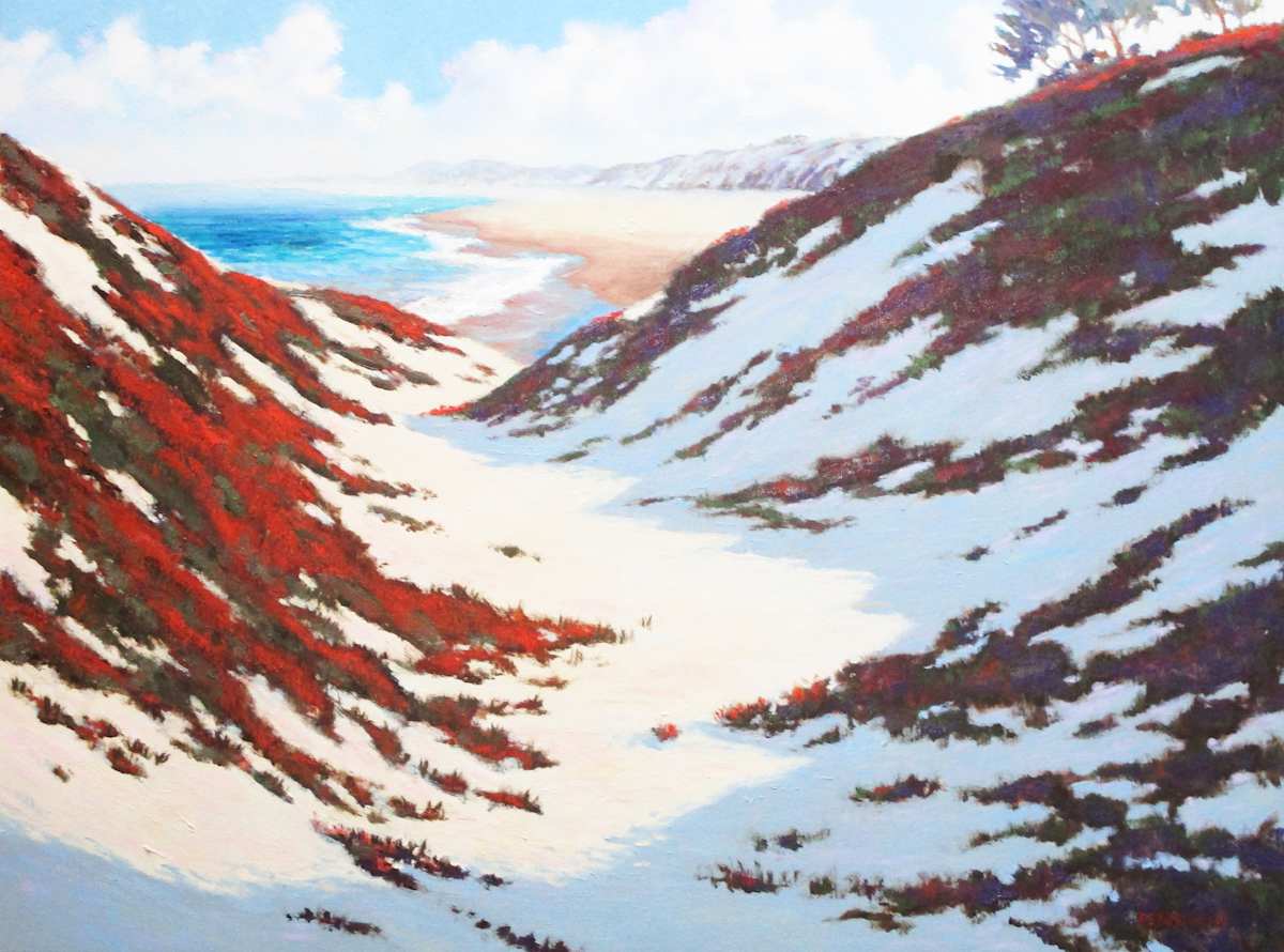 Dunes with an Ocean Peek by Ed Penniman, Image 1.