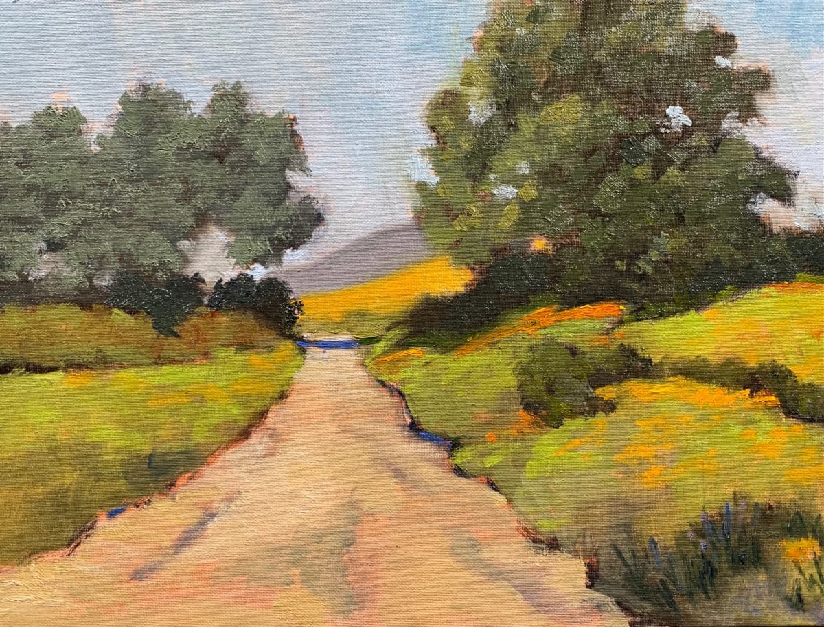 Blue Shadow Path by Ed Penniman 