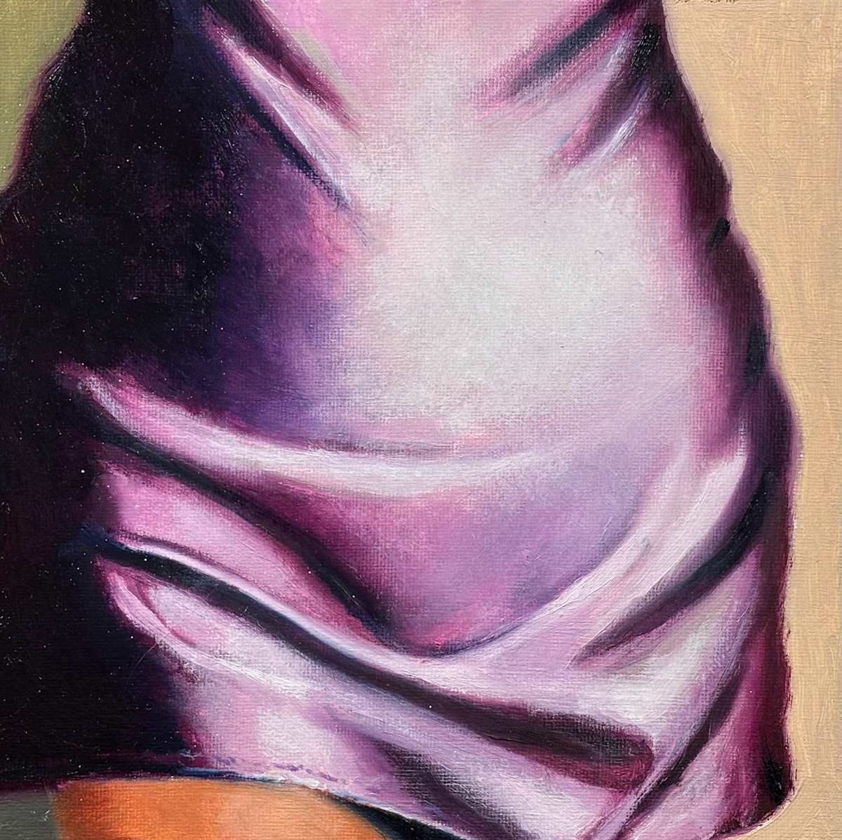 Silk, Satin & Shape II, Grape by Ed Penniman 