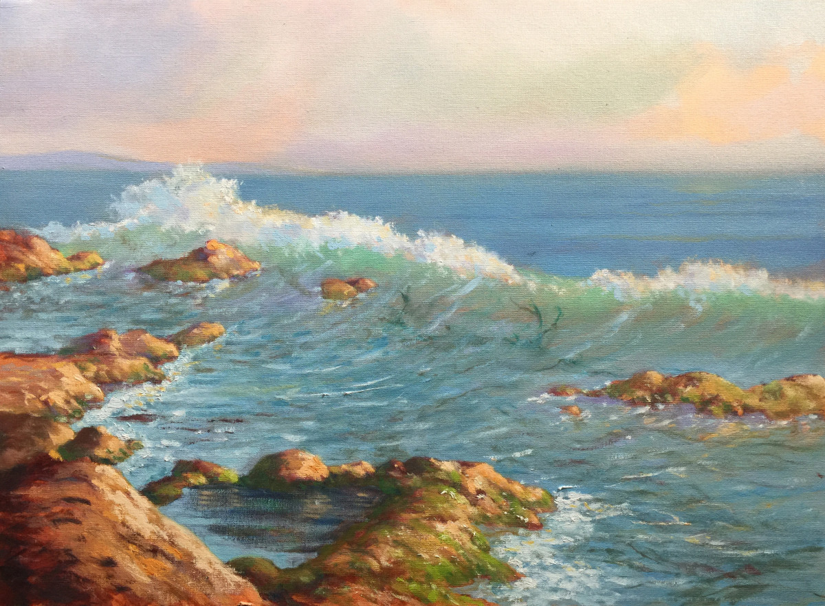 Lovers Point V by Ed Penniman 