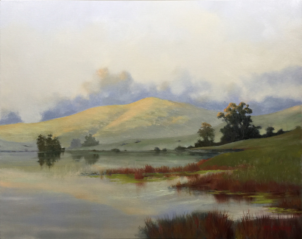 Harkins Slough Hills III by Ed Penniman 