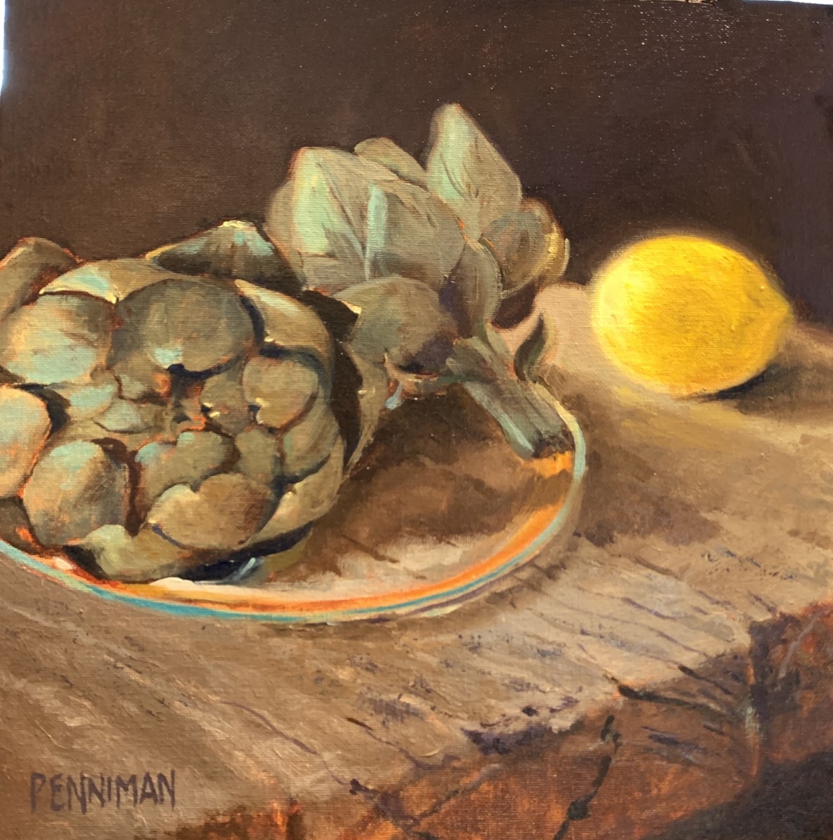 Lemon Artichokes by Ed Penniman 