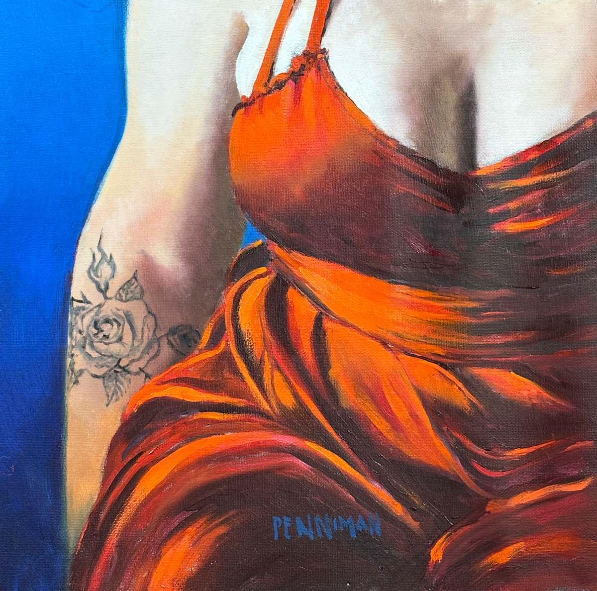 Silk, Satin & Shape, XIII Rose by Ed Penniman 