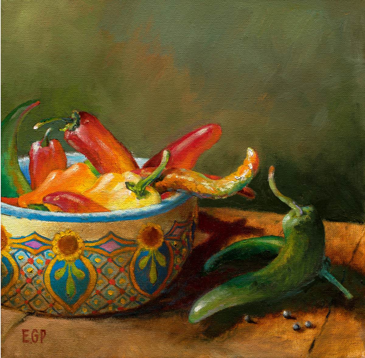 Fortune's Peppers (glicee) by Ed Penniman, Image 1.