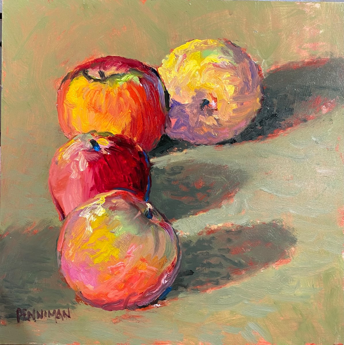 Four Apples, Image 1.