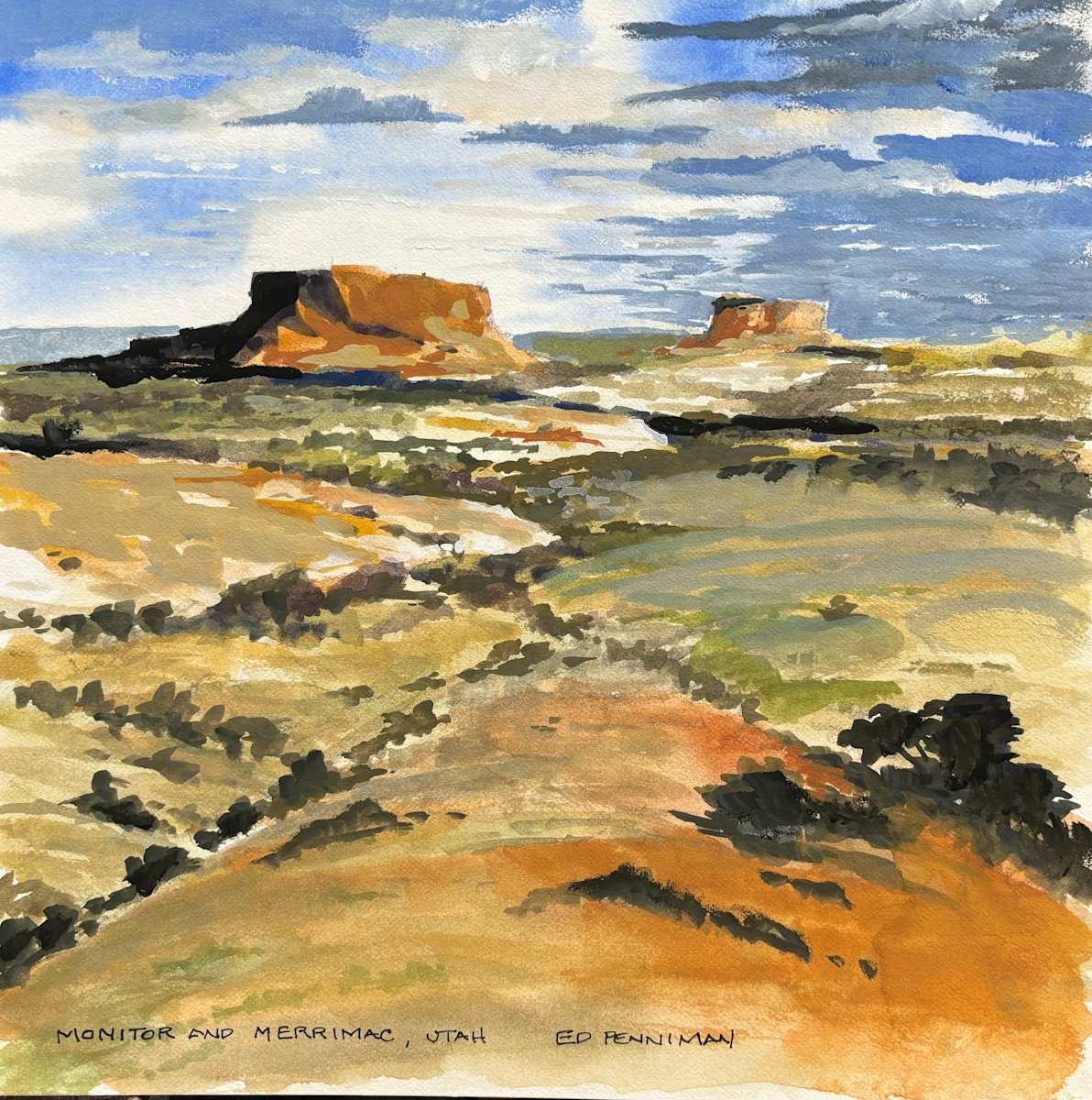 Monitor and Merrimac, Utah by Ed Penniman, Image 1.
