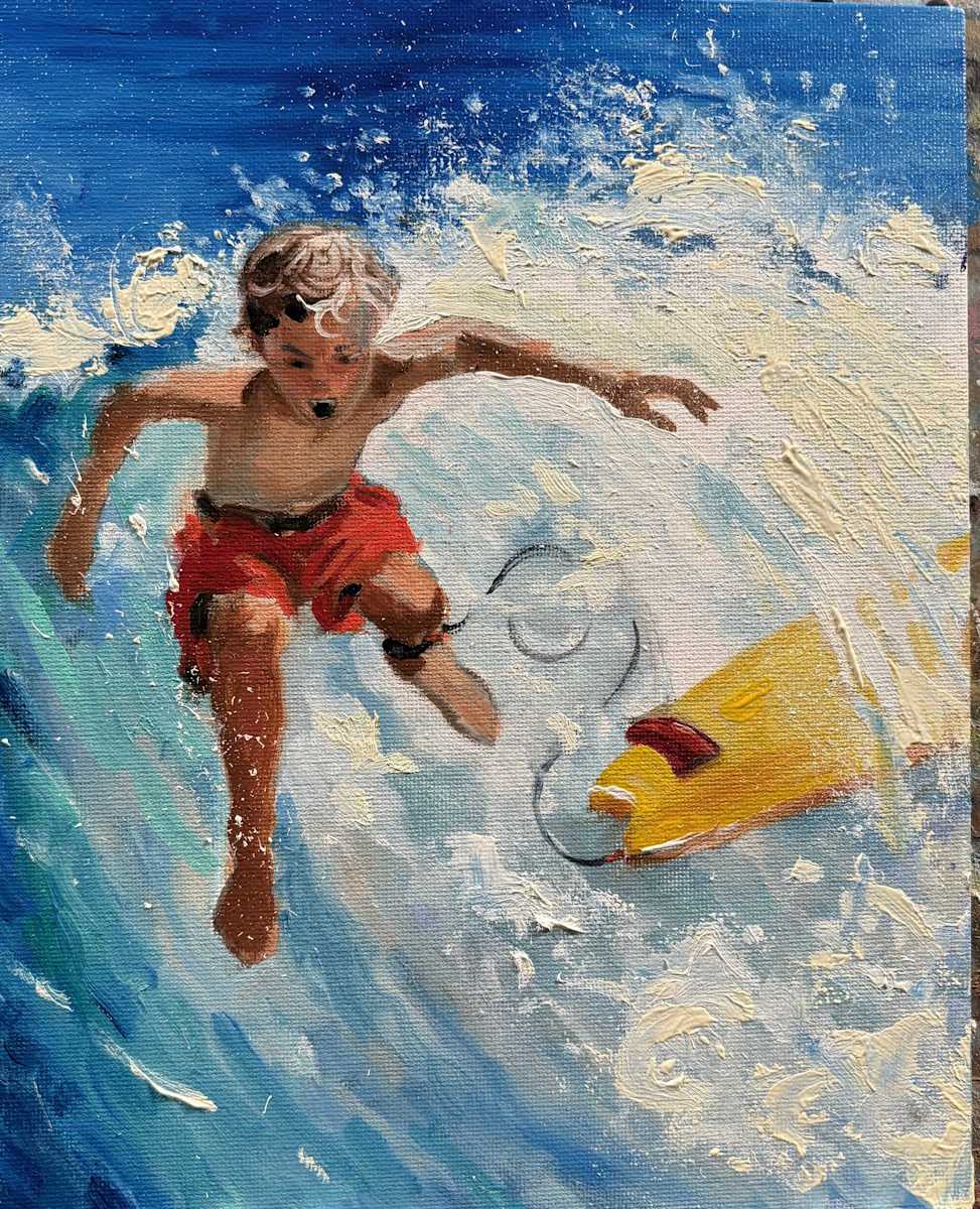 First Wipeout by Ed Penniman 