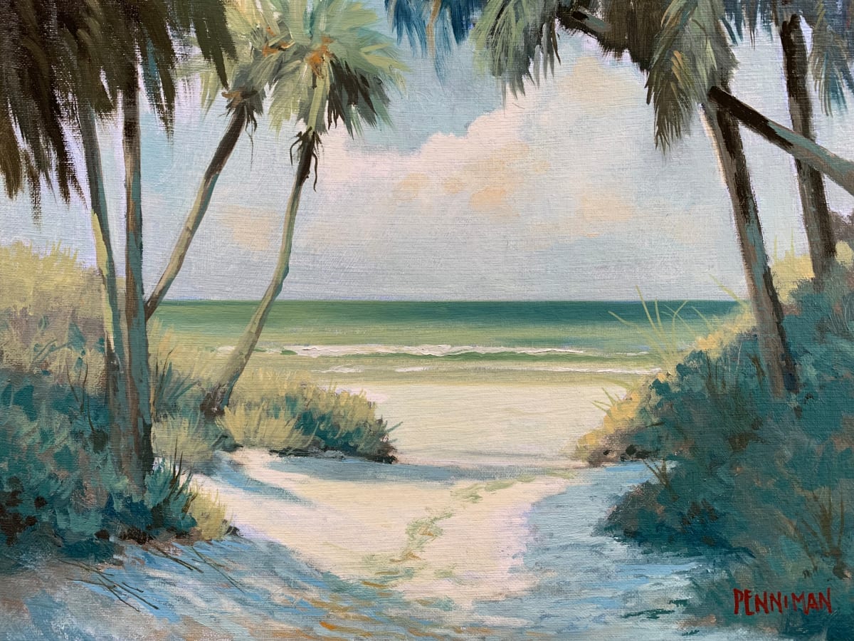 Oksana's Bahama Beach by Ed Penniman 