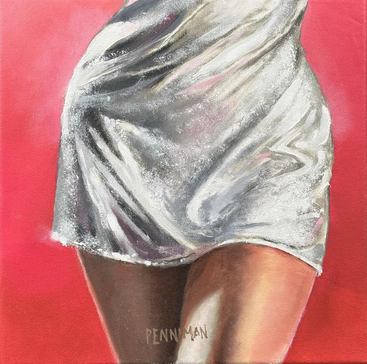 Silk, Satin & Shape, XII Silver by Ed Penniman 
