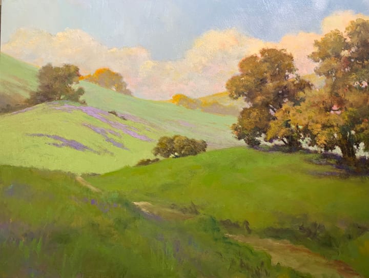Los Padres Lupin II by Ed Penniman  Image: Los Padres Lupin II