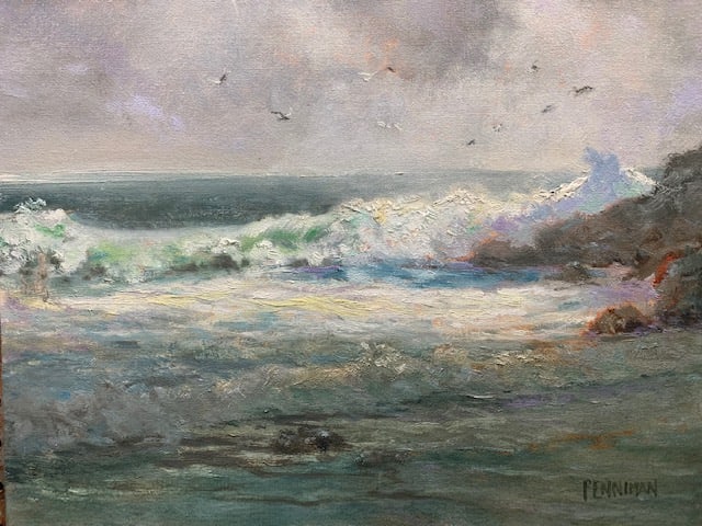 Moran Lake Beach, Santa Cruz by Ed Penniman 