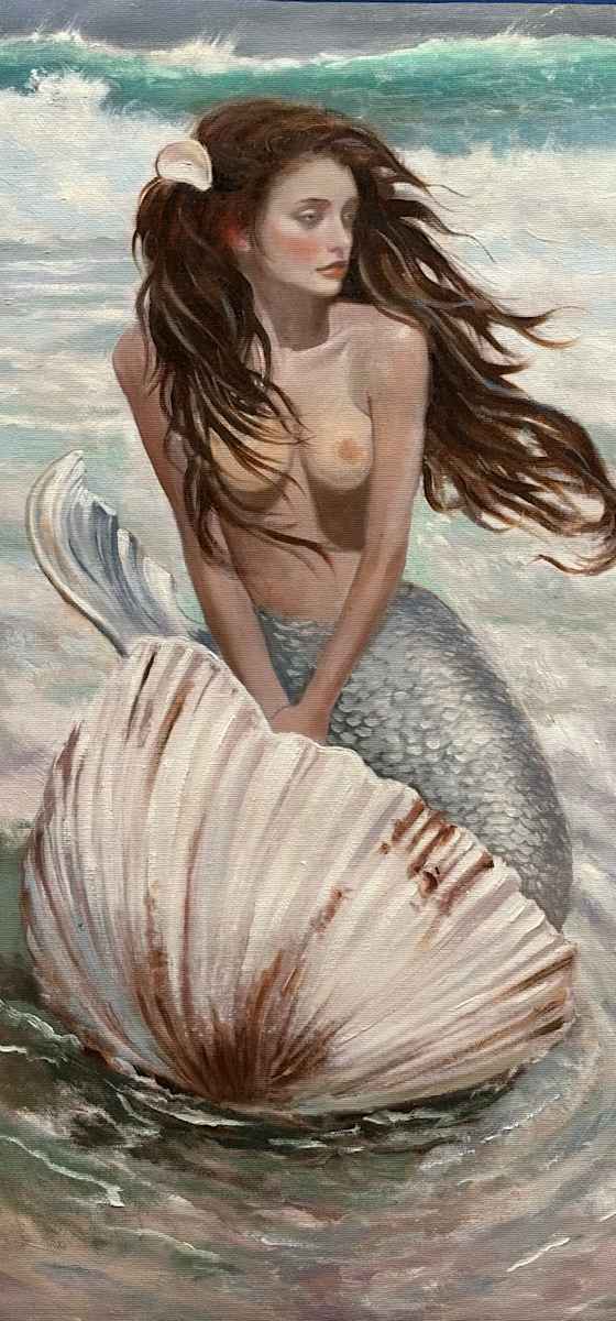 Mermaid Study 1 by Ed Penniman, Image 1.