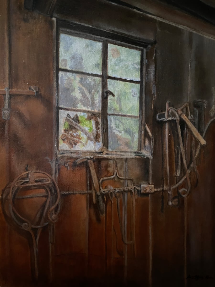 Ironwork Shed by Suzi Zefting-Kuhn, Image 1.