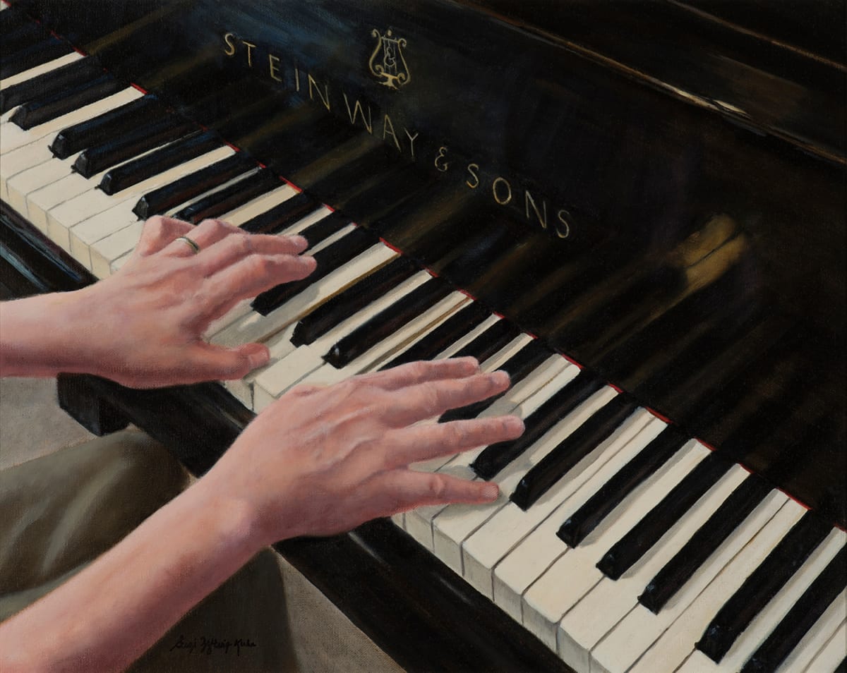 Jazz Hands VIII by Suzi Zefting-Kuhn 